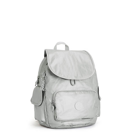 Kipling City Pack Small Metallic Backpacks Bright Metallic | AU 1514KO